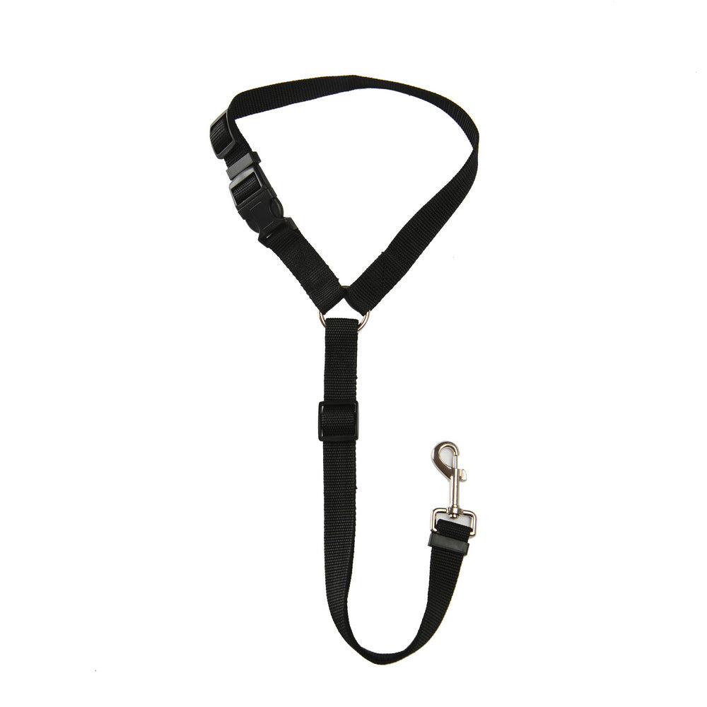 Retractable adjustable seat belt traction belt