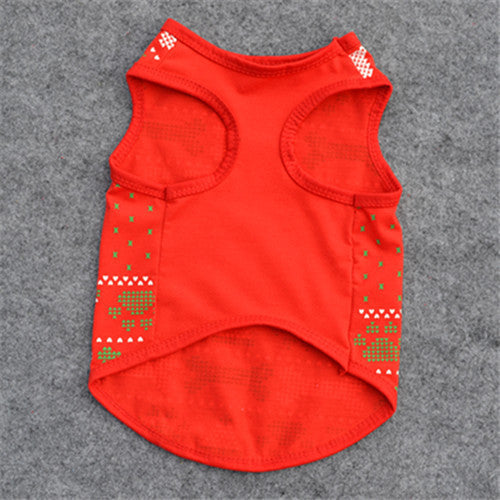 Pet clothes cotton vest