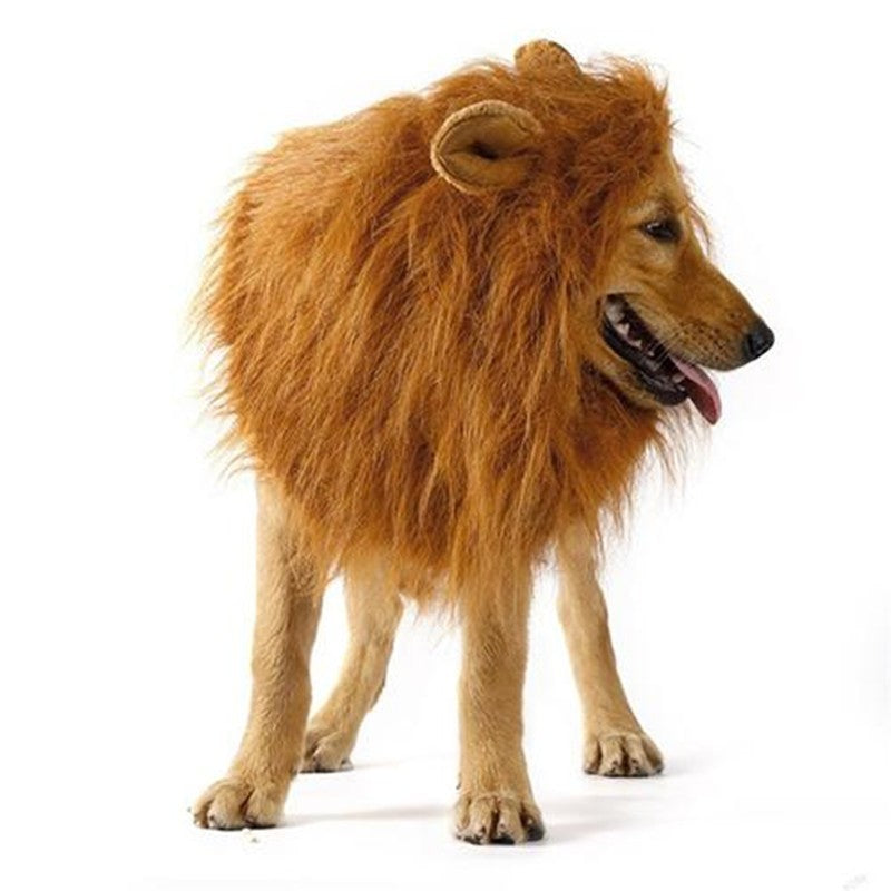 Cute Lion Mane Cosplay Costume for Cats & Dog