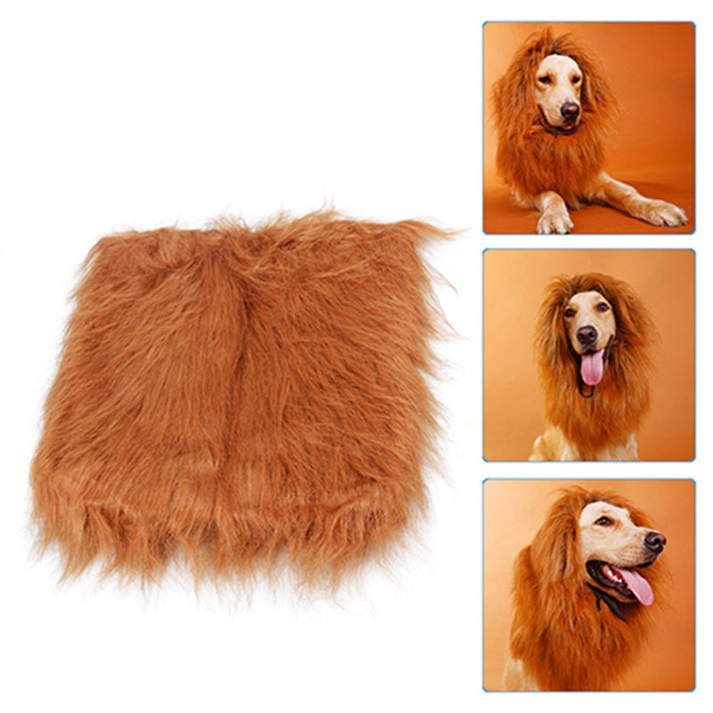 Cute Lion Mane Cosplay Costume for Cats & Dog