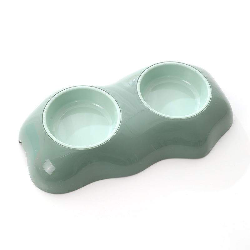 Double Dog Bowls - Non-Slip Water & Food Feeder