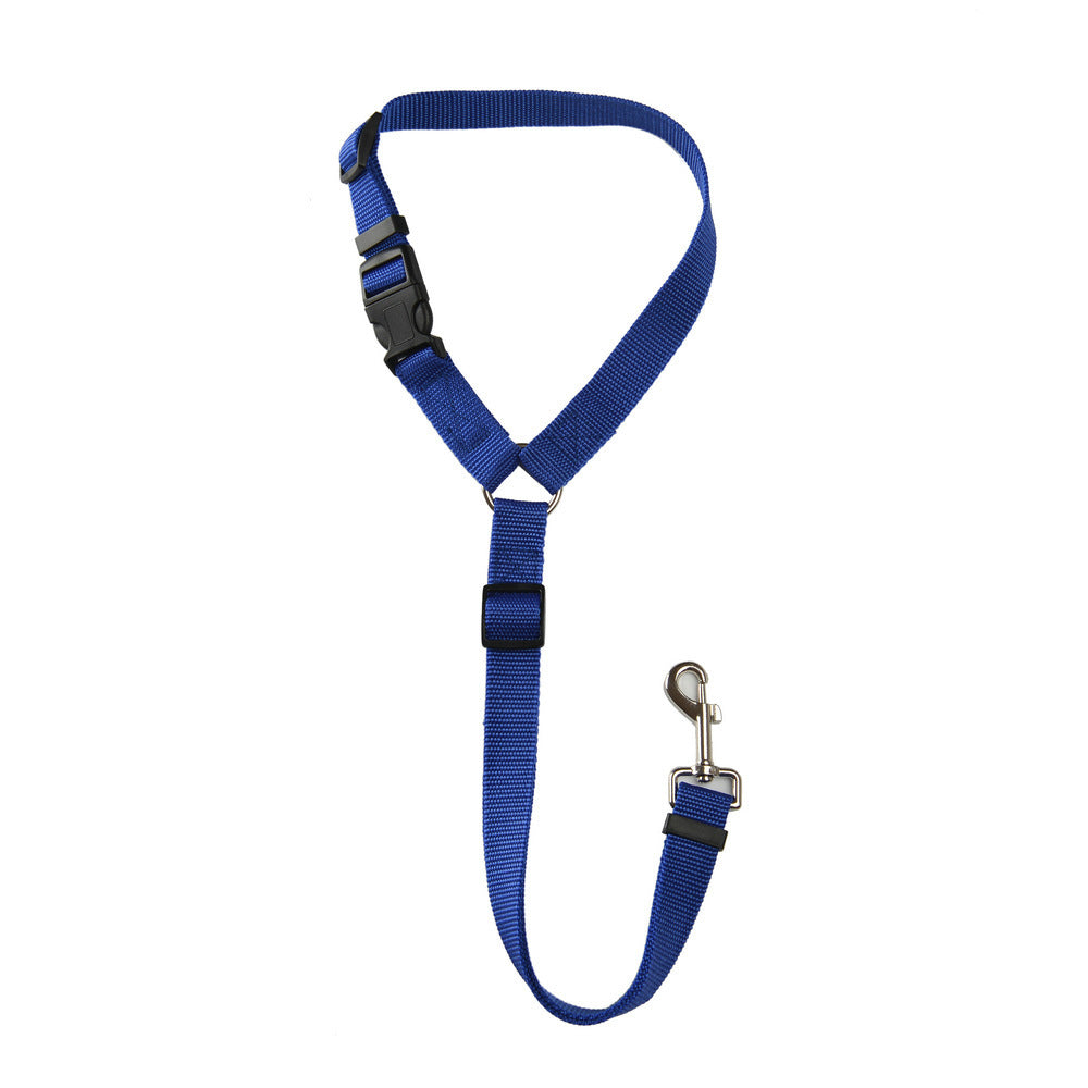 Retractable adjustable seat belt traction belt