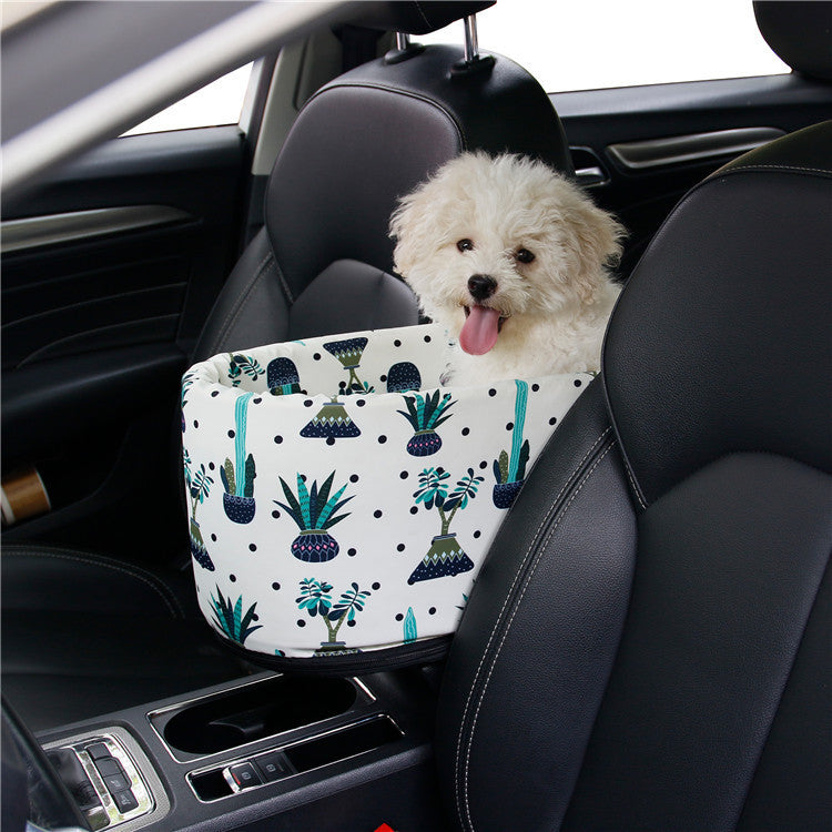 Removable Zipper Car Pet Nest for Easy Cleaning