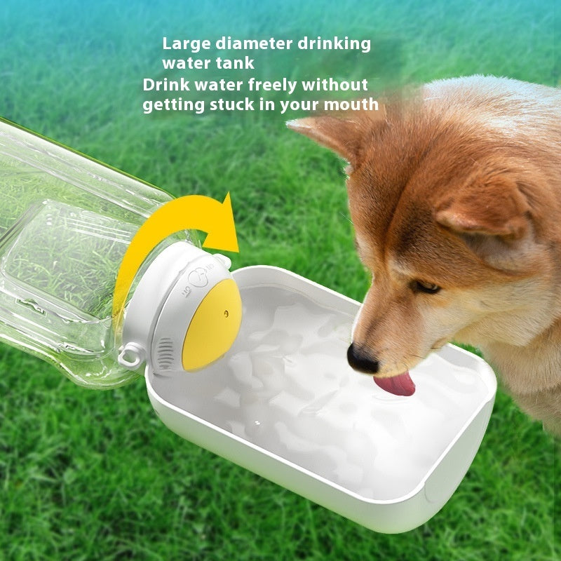 Large Capacity Dog Water Bottle for Outdoor Pet Use