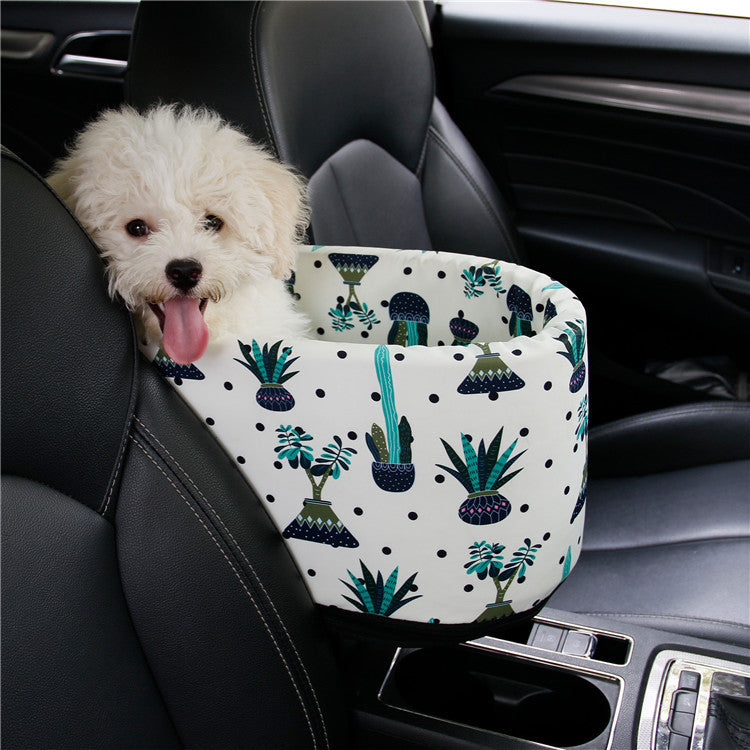 Removable Zipper Car Pet Nest for Easy Cleaning