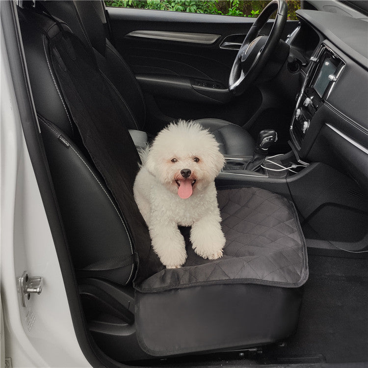 Waterproof Pet Car Seat Cover with Safety Belt