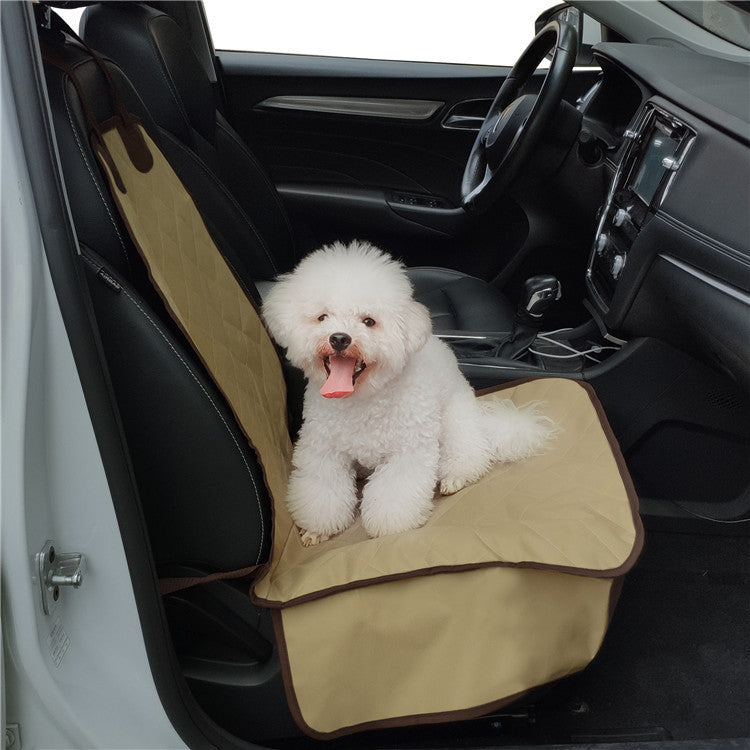 Waterproof Pet Car Seat Cover with Safety Belt