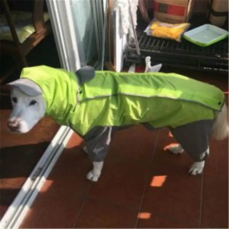 Dog Raincoat-Waterproof Jumpsuit