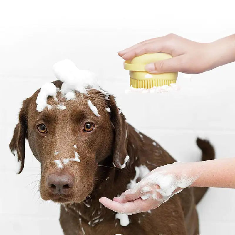 Puppy Bath Massage Gloves