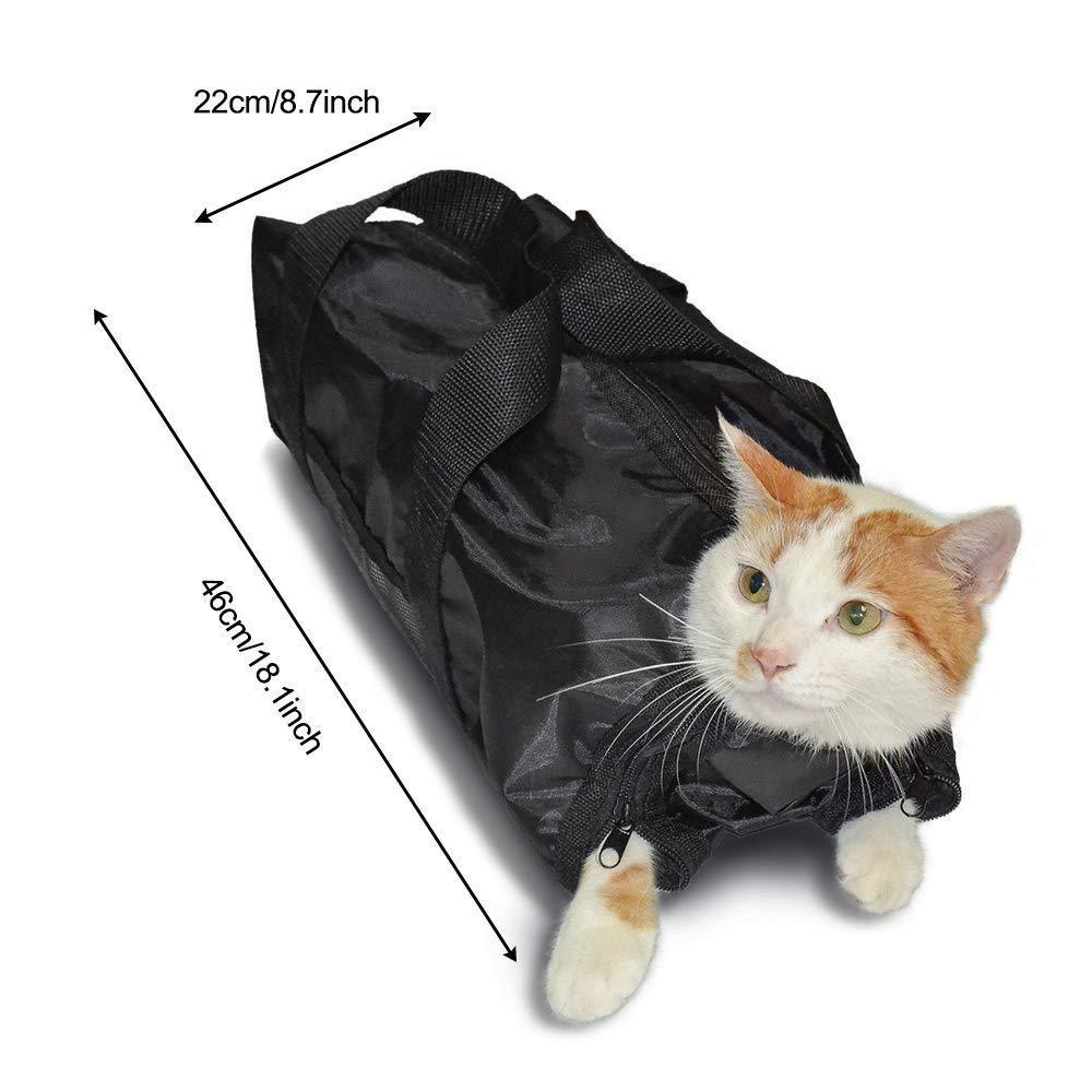 Cleaning And Washing Bag For Cats Pet Supplies Cat Medicine Feeding Bag Anti-scratch Toilet Bath Bag For Cats Mi Bath Bag