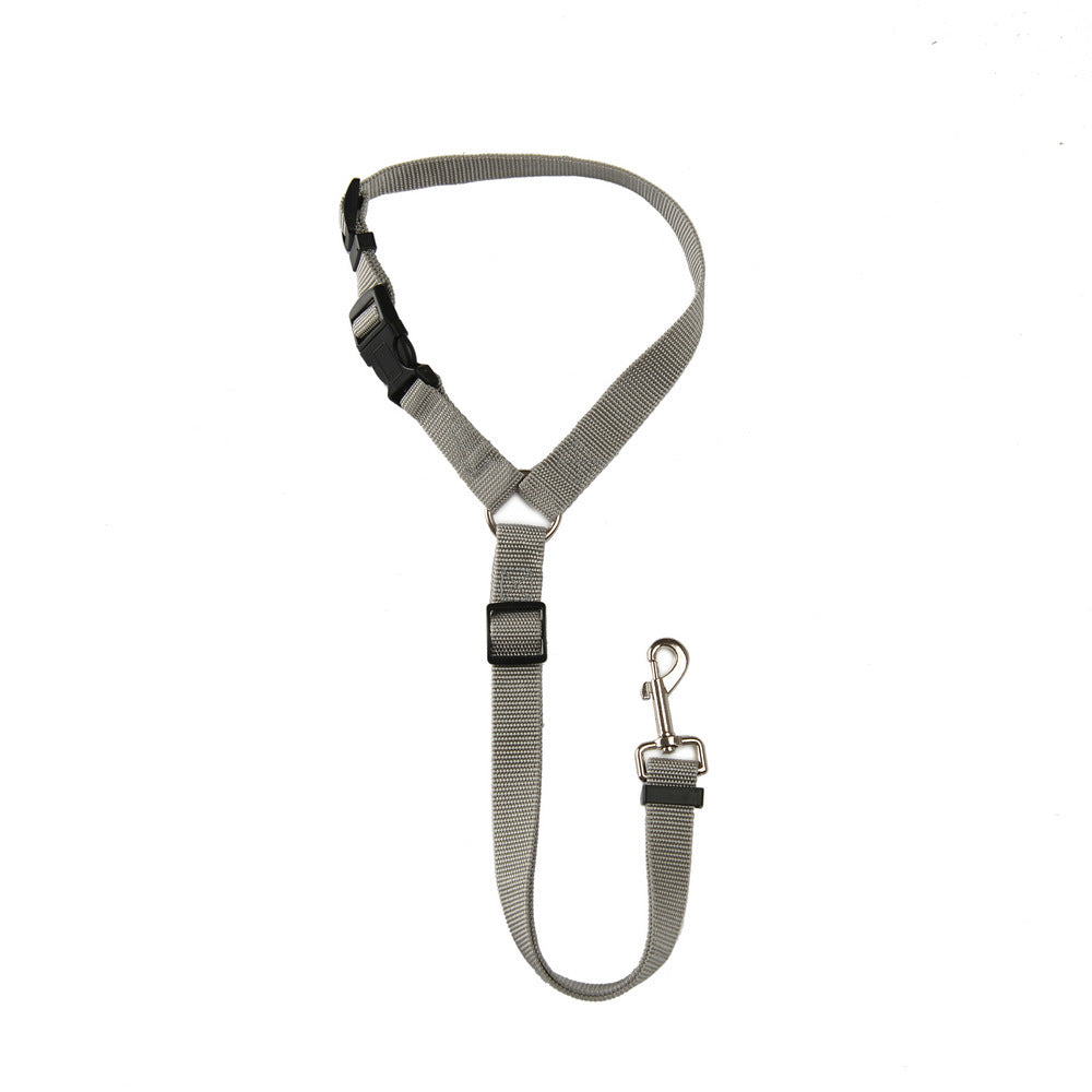 Retractable adjustable seat belt traction belt