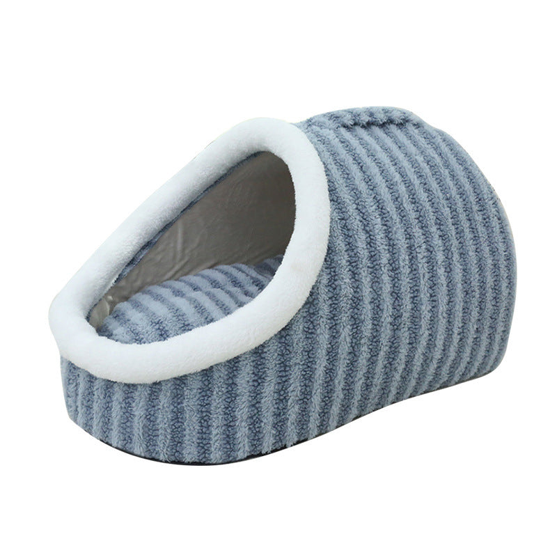 Thickened Macaron Cat Nest for Kids - Cozy Kennel