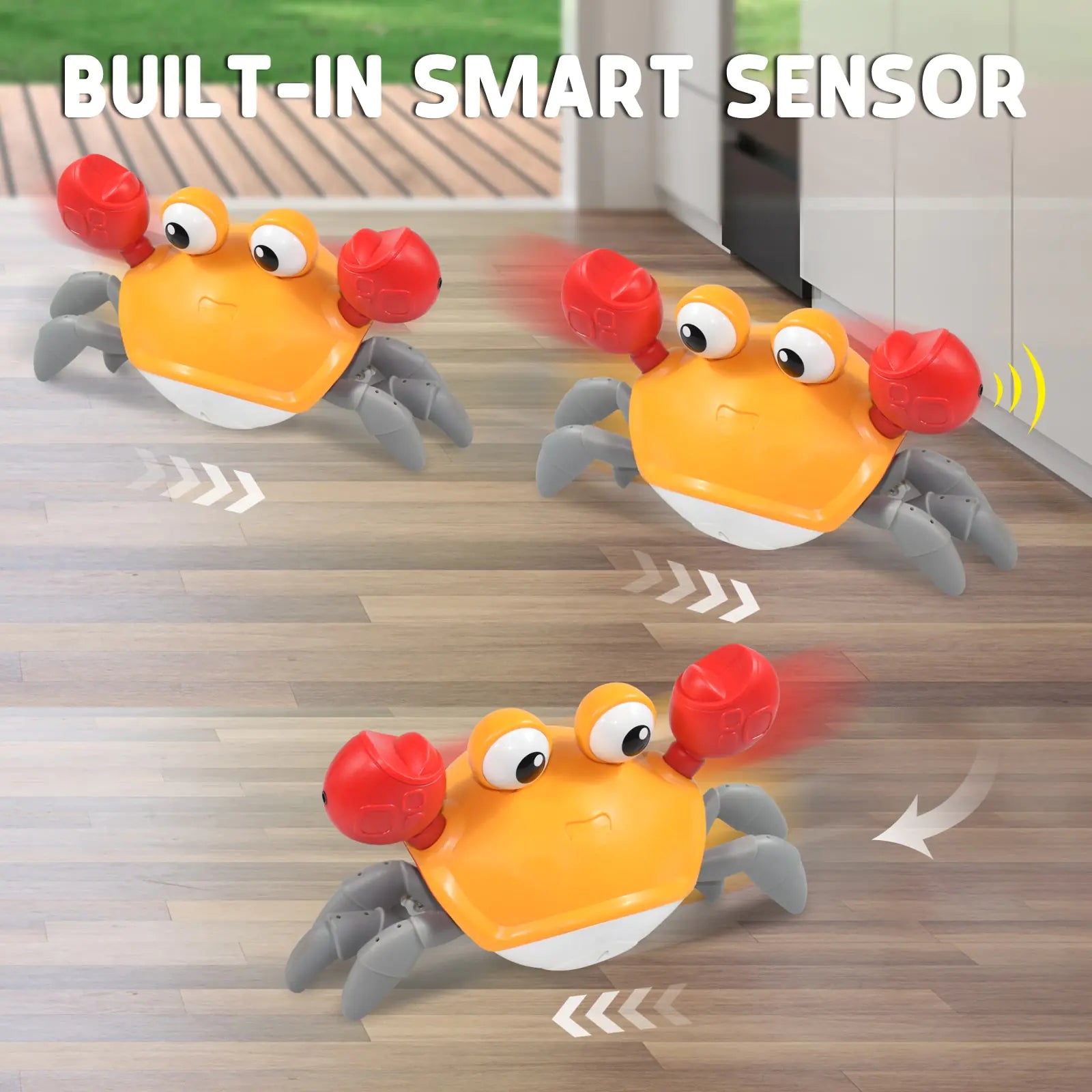 Electronic Crab Octopus Crawling Toy: Educational Toddler Gift