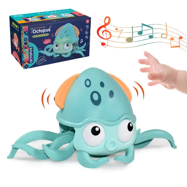 Electronic Crab Octopus Crawling Toy: Educational Toddler Gift